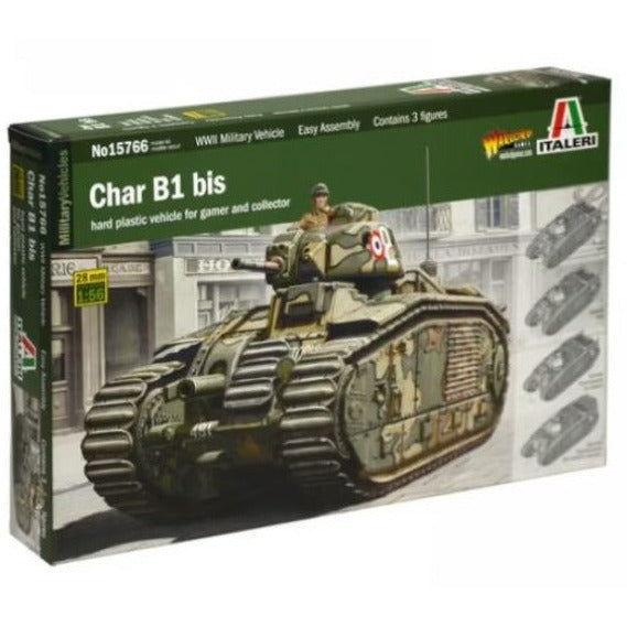 15766 Italeri 1/56 Warlord Games Char B1 Bis