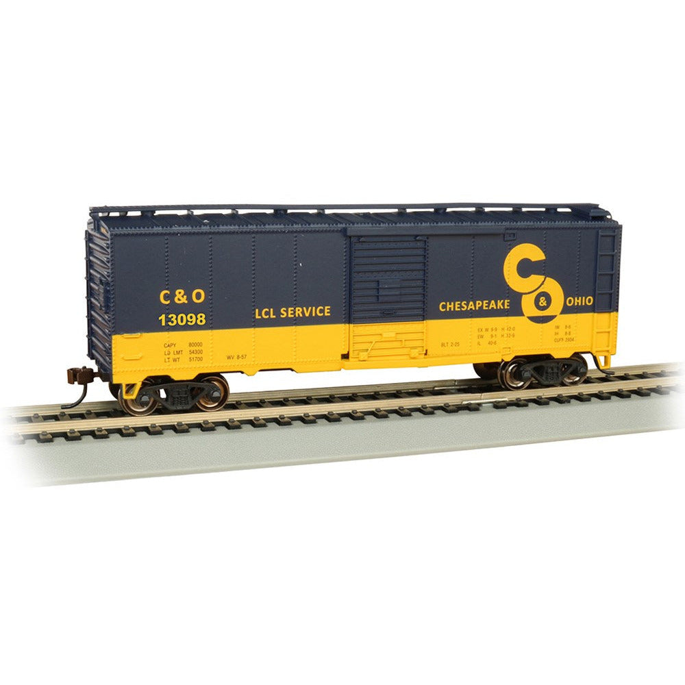 16002 Bachmann USA [HO] 40' Box Car - Chesapeake & Ohio #13098