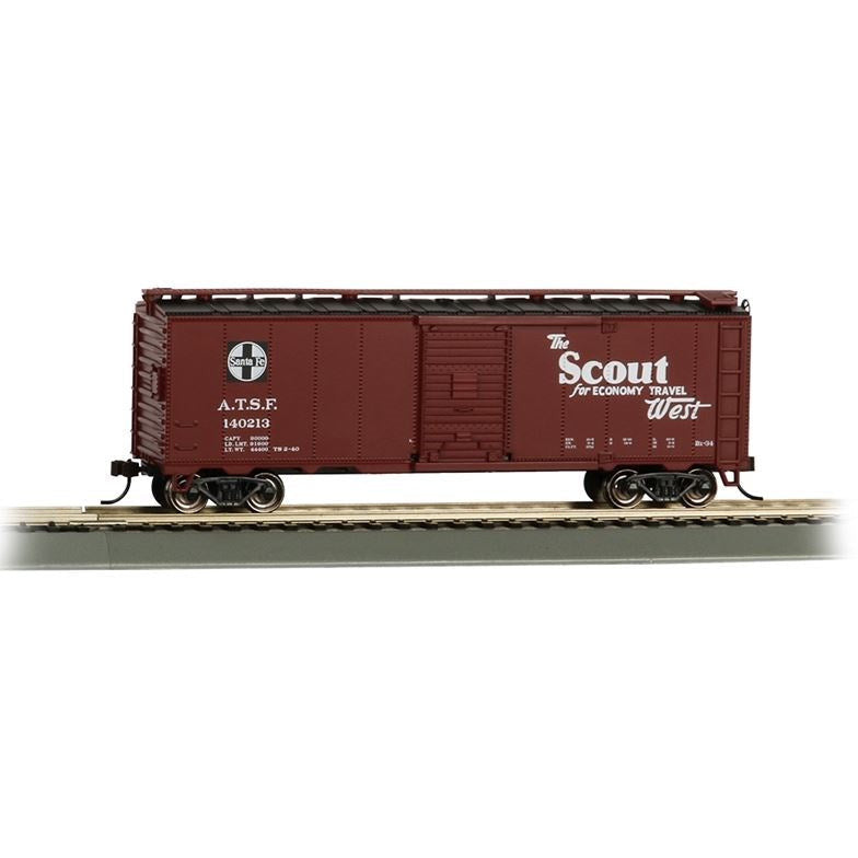 16502 Bachmann USA [HO] 40' Santa Fe Map Box Car - Scout #140213