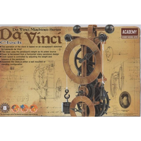 18150 Academy Educational Davinci Clock Injection Models Now