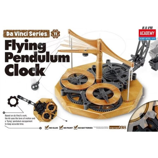 18157 Academy Educational - Davinci Flying Pendulum Clock
