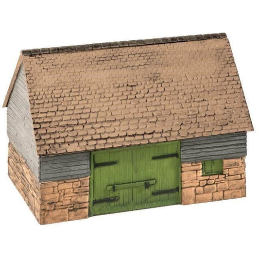SS30 Wills OO Scenic Series Kit Stone & Timber Barn