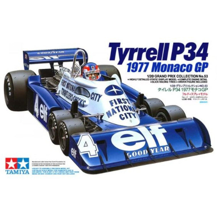 20053 Tamiya 1/20 Tyrrell P34'77 Monza