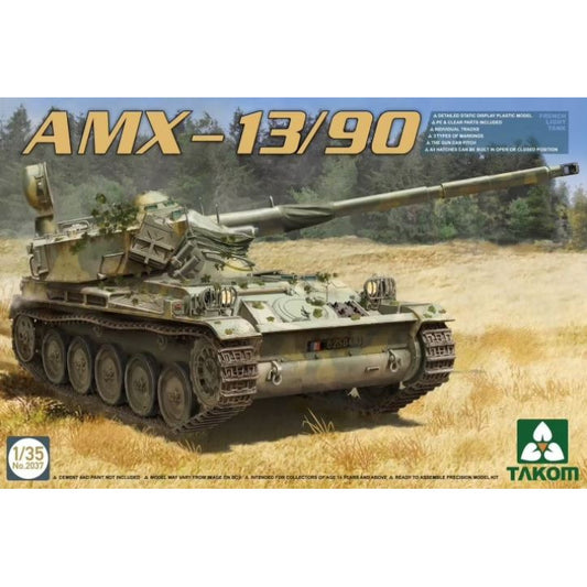 2037 Takom 1/35 French Light Tank AMX-13/90