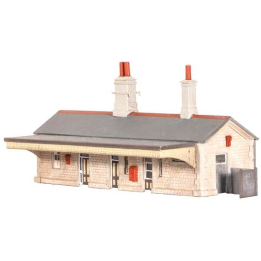 204 Ratio N Scale Station Building Kit