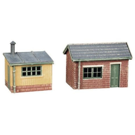 237 Ratio N Scale Two Lineside Huts