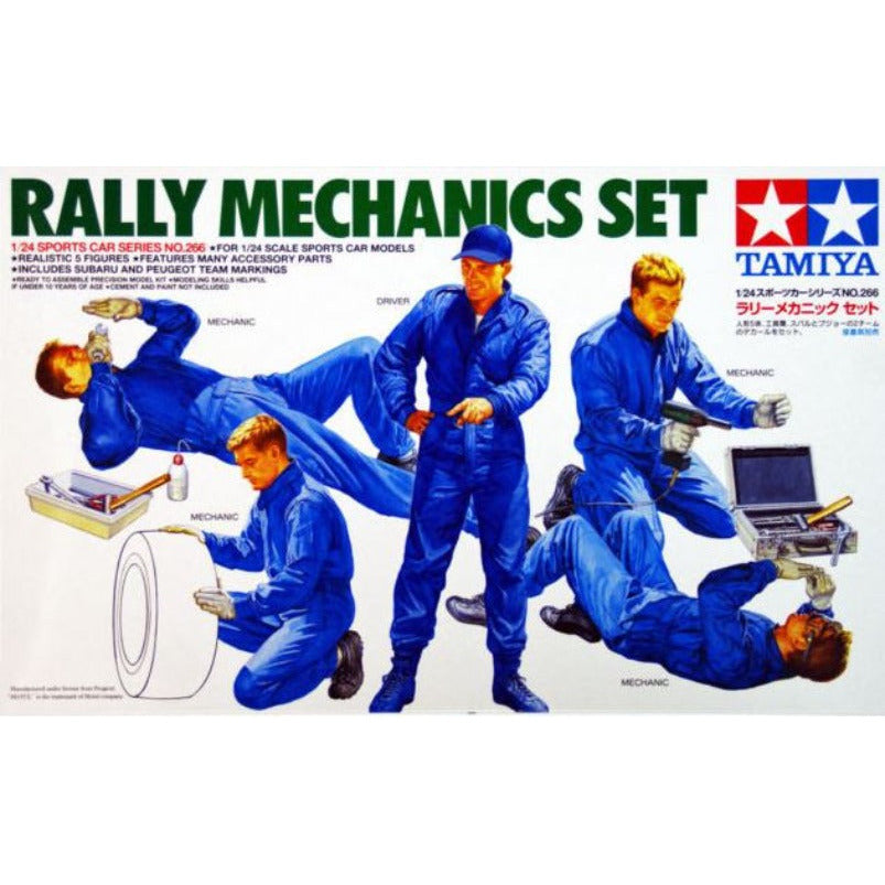 24266 Tamiya 1/24 Rally Mechanic Set