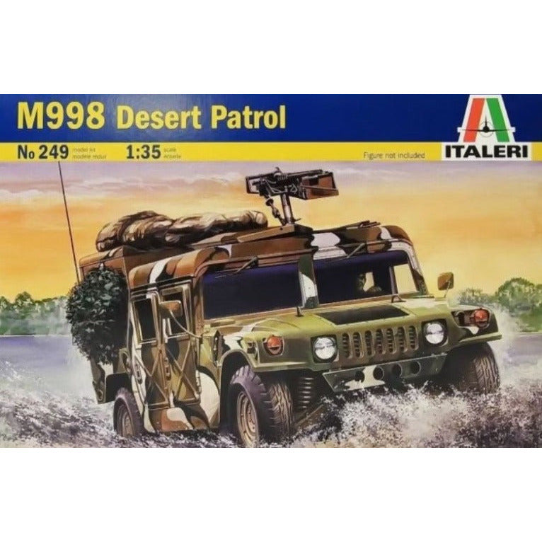 Injection Model Kit 249 Italeri 1/35 M998 Desert Patrol – Injection Models Now