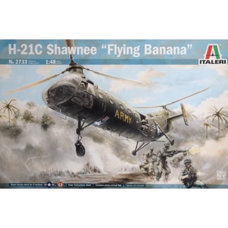 2733 Italeri 1/48 H-21C Shawnee Flying Banana