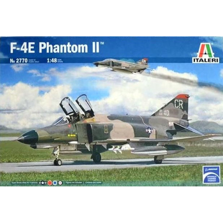 Injection Model Kit Italeri 1/48 F4E Phantom II #2770 – Injection Models Now