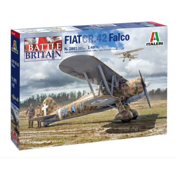 2801 Italeri 1/48 Fiat CR.42 Falco Battle Of Britain 80th Anniversary