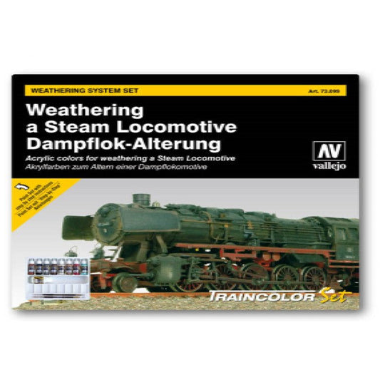 73099 Vallejo Weathering a Steam Locomotive Set