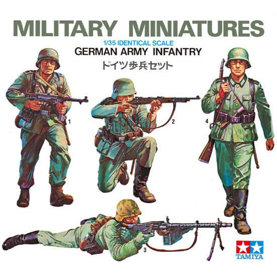 35002 Tamiya 1/35 German Army Infantry