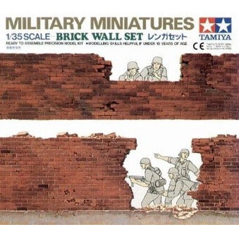 35028 Tamiya 1/35 Brick Wall Set