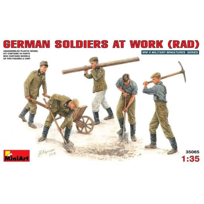 35065 Miniart 1/35 German Soldiers At Work