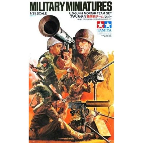 35086 Tamiya 1/35 U.S. Gun and Mortar Team