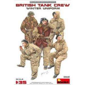 35121 Miniart 1/35 British Tank Crew - Winter