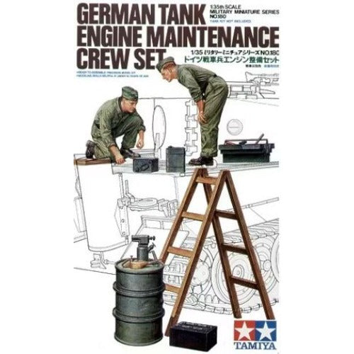 35180 Tamiya 1/35 German Engine Maintenance Crew