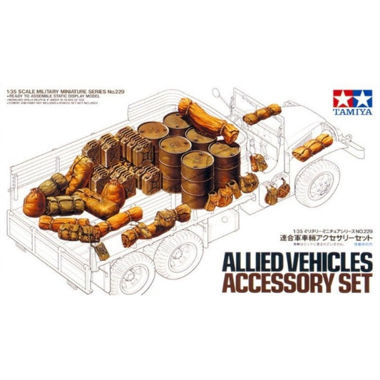 35229 Tamiya 1/35 Allied Vehicles Accessory Set