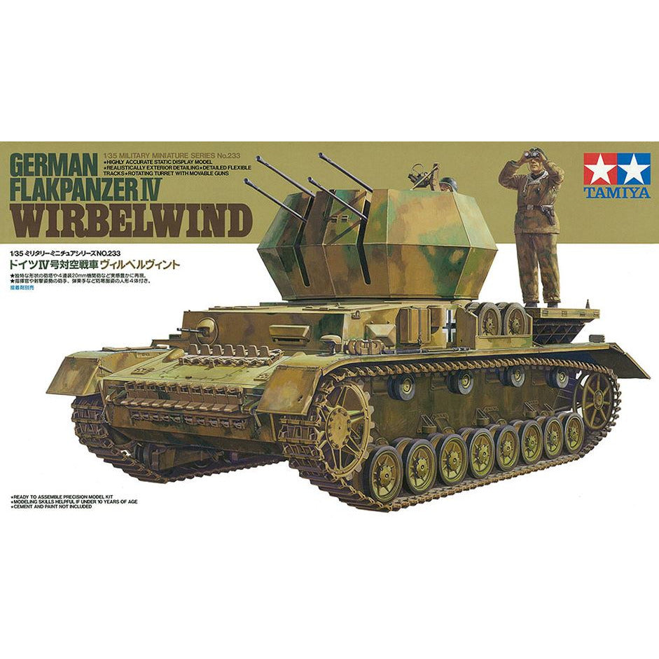 35233 Tamiya 1/35 Flakpanzer IV Wirbelwind