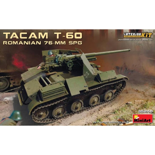 35240 Miniart 1/35 Romanian 76MM Spg TACAM T-60