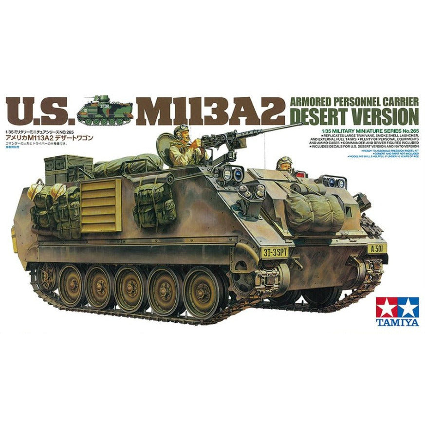 35265 Tamiya 1/35 U.S. M113A2 Armored Personnel Carrier Desert Version