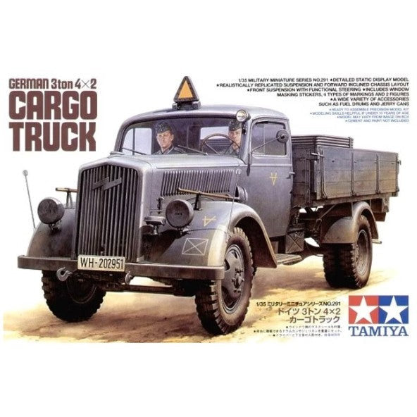 35291 Tamiya 1/35 Ger 3 Ton 4X2 Cargo Truck