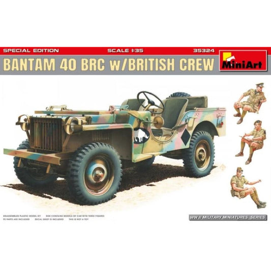 35324 Miniart 1/35 Bantam 40 BRC W/ British Crew