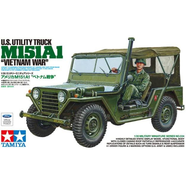 35334 Tamiya 1/35 M151A1 Vietnam