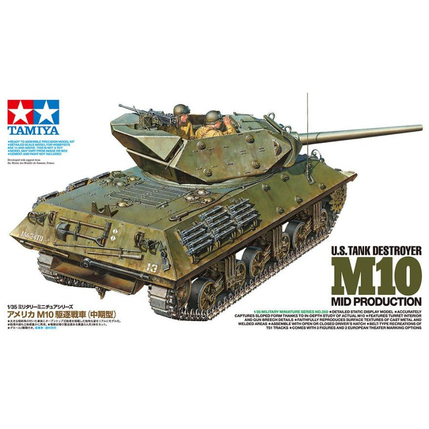 35350 Tamiya 1/35 US M10 Mid Production