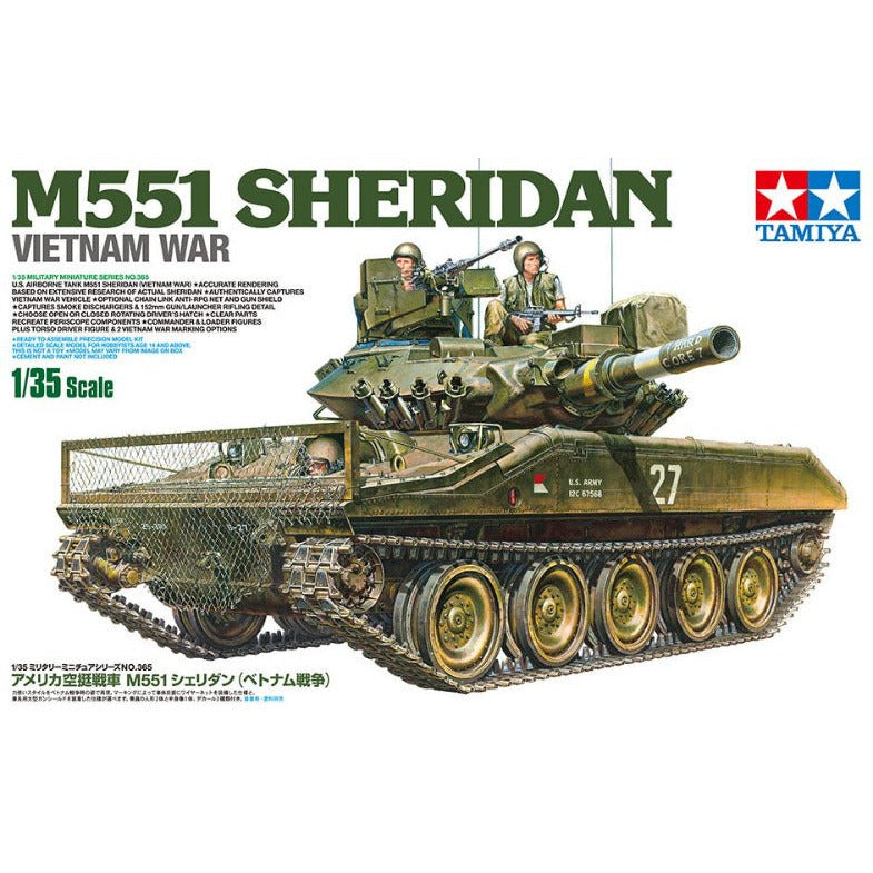 35365 Tamiya 1/35 M551 Sheridan (Vietnam) Media 1 of 1