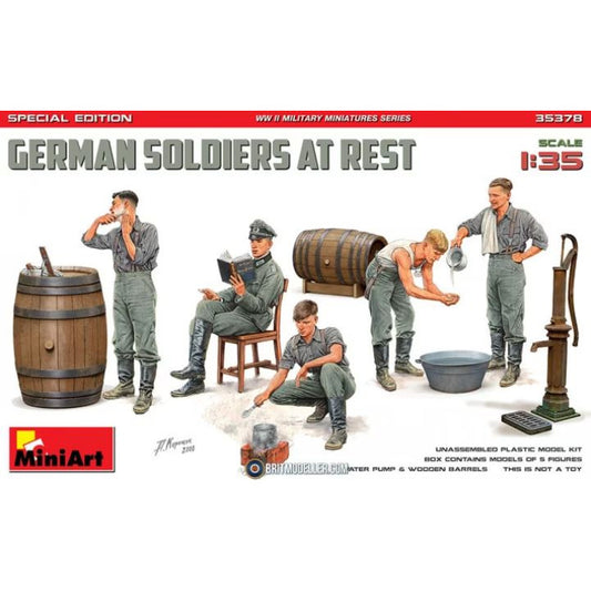 35378 Miniart 1/35 German Soldiers At Rest
