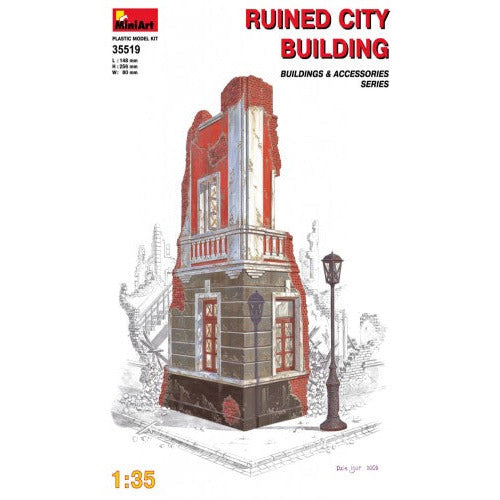 35519 Miniart 1/35 Ruined City Building