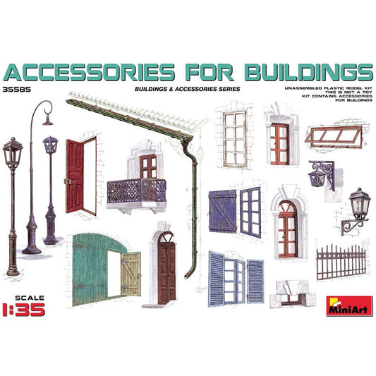 35585 Miniart 1/35 Accessories for buildings