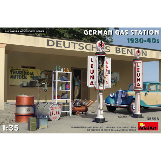 35598 MiniArt German Gas Station 1930-40s