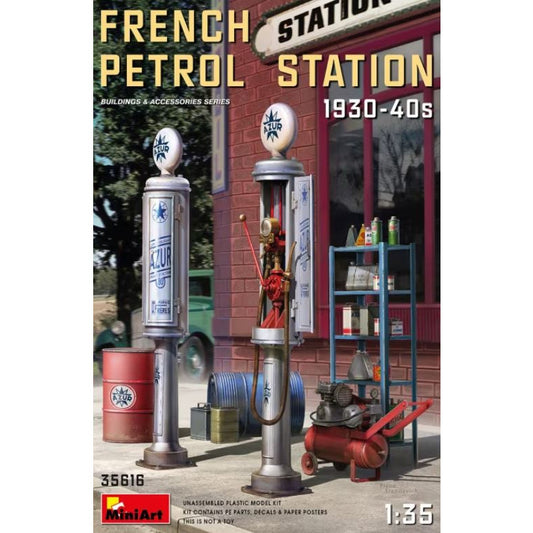 35616 MiniArt French Petrol Station 1930-40s