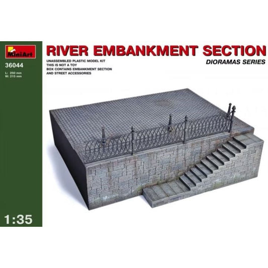 36044 Miniart 1/35 River Embankment Section