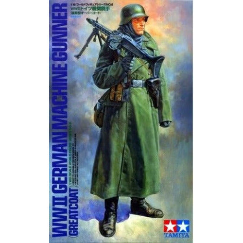 36306 Tamiya 1/16 WWII German Machine Gunner (Greatcoat)
