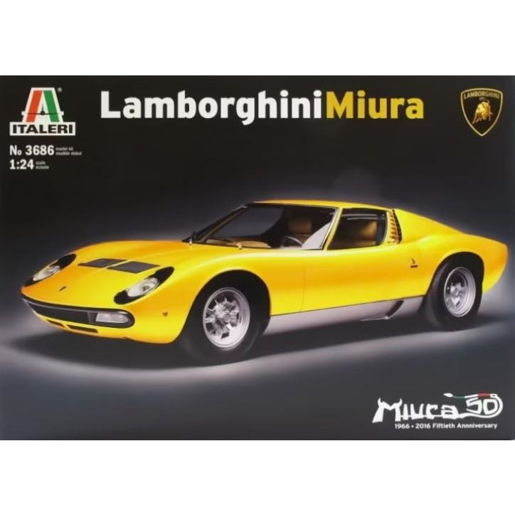 3686 Italeri 1/24 Lamborghini Miura