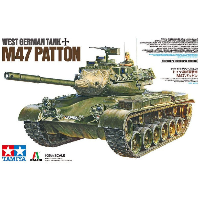 37028 Tamiya 1/35 West German Tank M47 Patton 