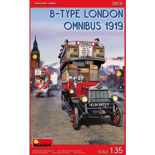 38031 Miniart 1/35 B-Type London Omnibus 1919