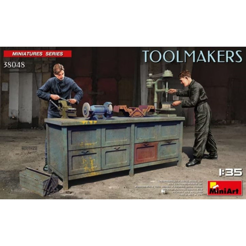 Injection Model Kit Miniart 1/35 Toolmakers 38048 – Injection Models Now