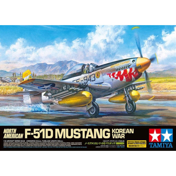 60328 Tamiya 1/32 F-51D Mustang Korean War