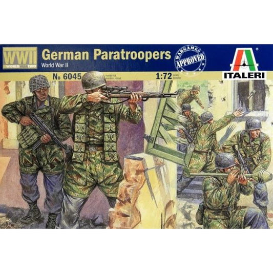 6045 Italeri 1/72 German Paratroopers WWII