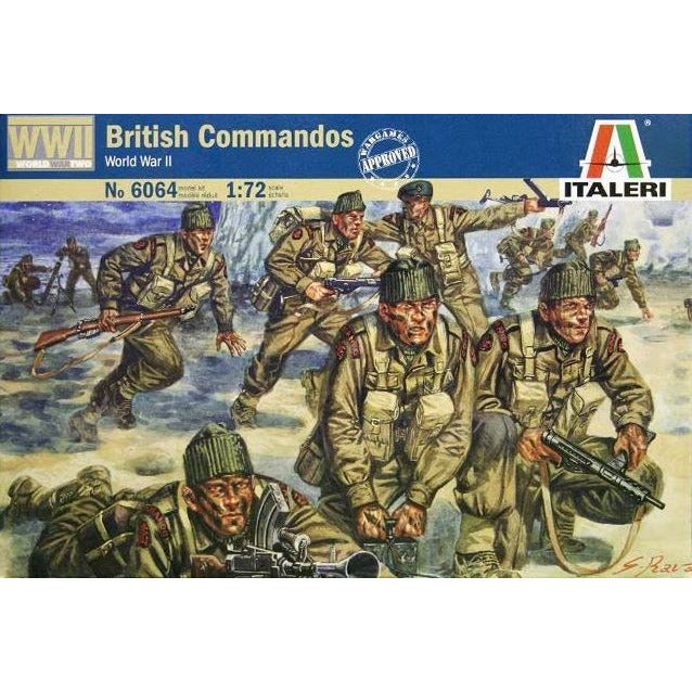 6064 Italeri 1/72 British Commandos WWII