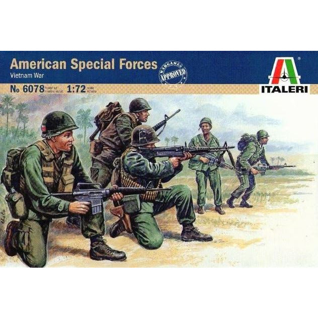 6078 Italeri 1/72 American Special Forces (Vietnam War)