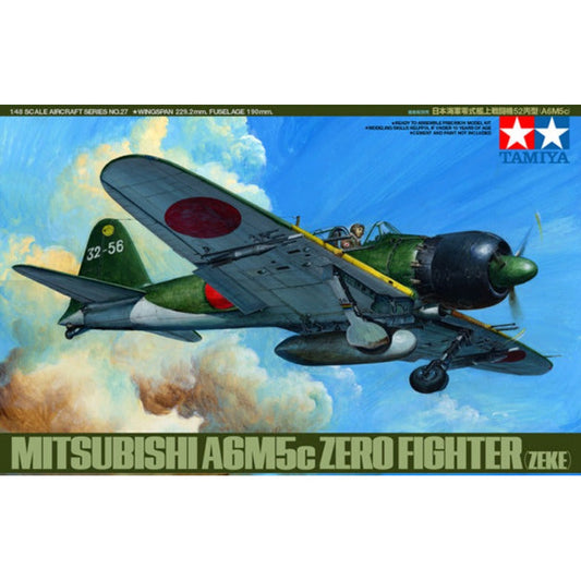 61027 Tamiya 1/48 Mitsubishi A6M5c Zero Fighter (Zeke)