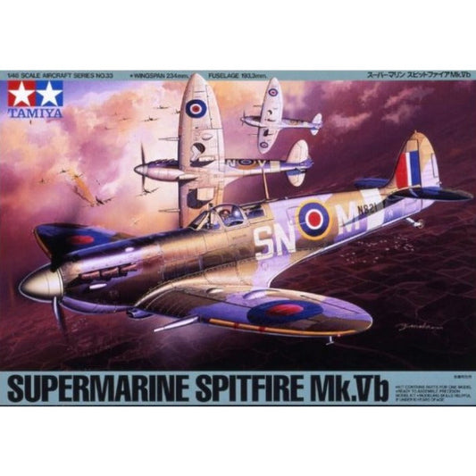61033 Tamiya 1/48 Supermarine Spitfire Mk.Vb