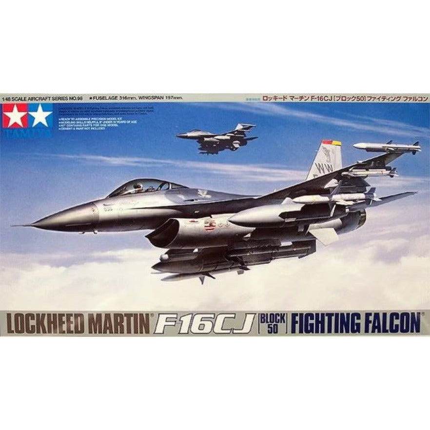 Injection Model Kit 61098 Tamiya 1/48 F-16CJ Fighting Falcon – Injection Models Now