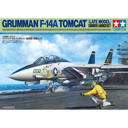 61122 Tamiya 1/48 F-14A (Late) Launch Set